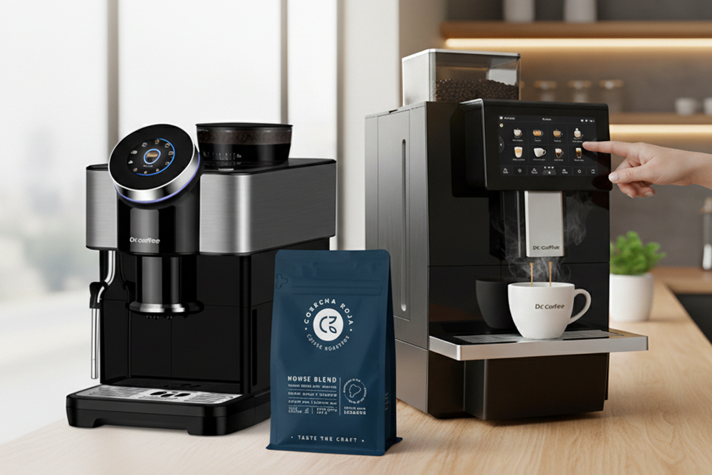 Máquinas de café superautomáticas Dr. Coffee H1, C12 y F11 Big